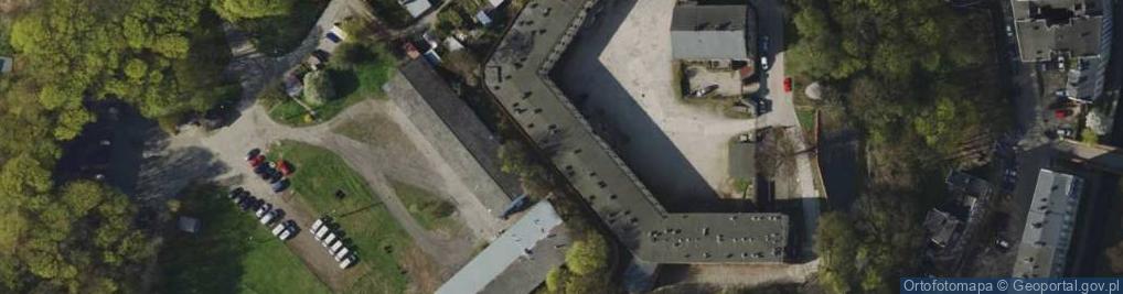 Zdjęcie satelitarne Gdańska Wyższa Szkoła Humanistyczna