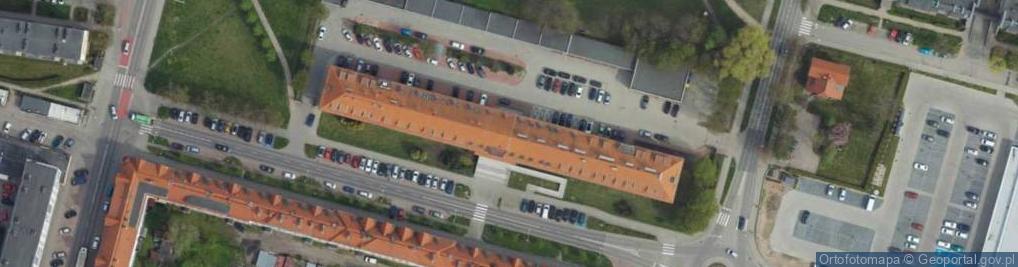 Zdjęcie satelitarne Państwowa Wyższa Szkoła Zawodowa w Elblągu