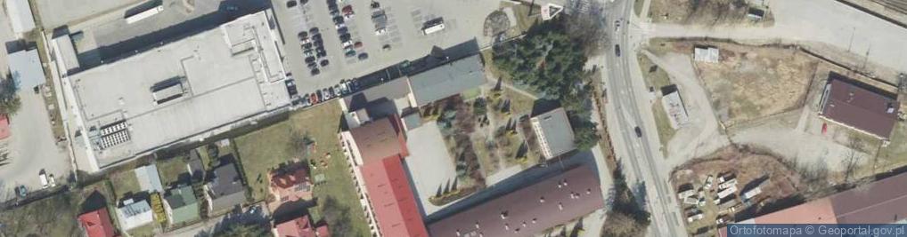 Zdjęcie satelitarne Państwowa Wyższa Szkoła Zawodowa w Jarosławiu (Budynki dydak