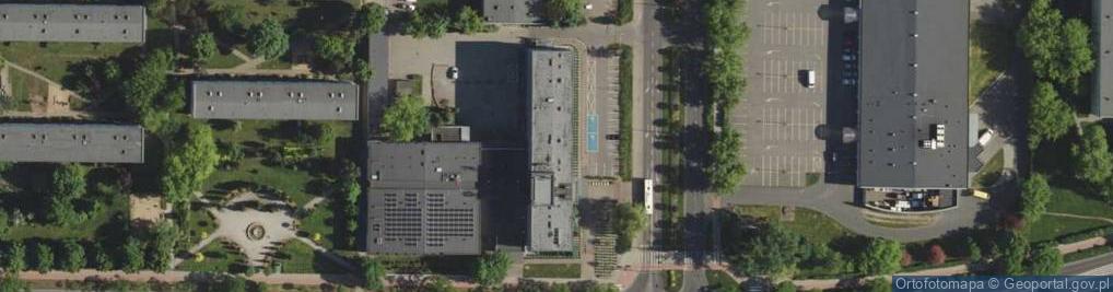 Zdjęcie satelitarne Państwowa Wyższa Szkoła Zawodowa w Koninie