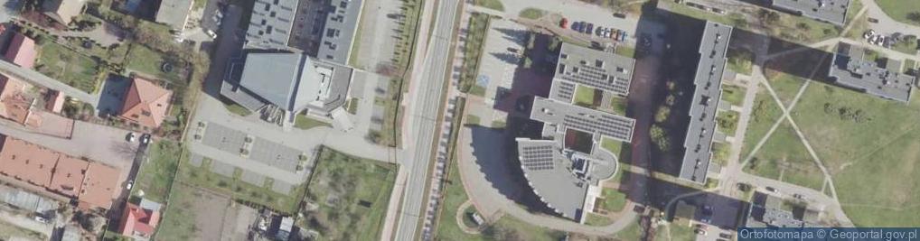 Zdjęcie satelitarne Państwowa Wyższa Szkoła Zawodowa w Tarnobrzegu