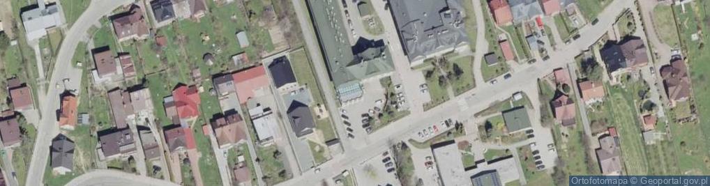 Zdjęcie satelitarne Podhalańska Państwowa Wyższa Szkoła Zawodowa w Nowym Targu