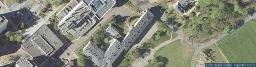 Zdjęcie satelitarne Politechnika Lubelska Wydział Zarządzania