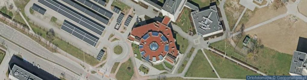 Zdjęcie satelitarne Politechnika Świętokrzyska