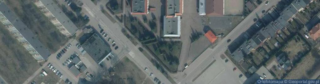 Zdjęcie satelitarne Społeczna Akademia Nauk