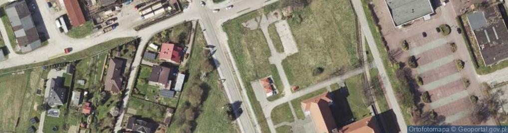 Zdjęcie satelitarne Uczelnia Państwowa Wyższa Szkoła Zawodowa w Oświęcimiu