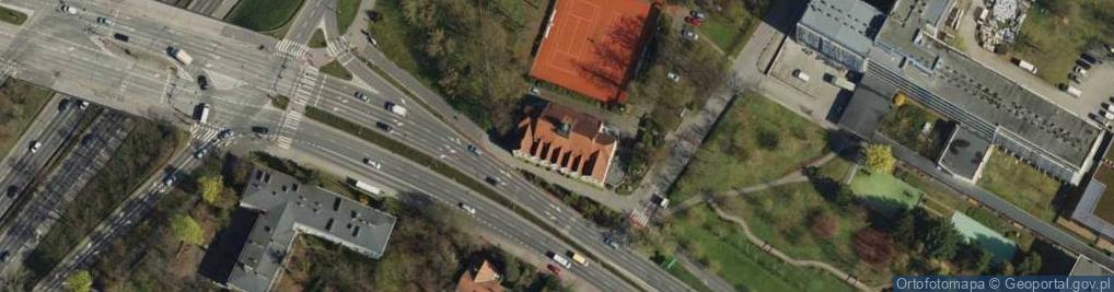 Zdjęcie satelitarne Uniwersytet Przyrodniczy w Poznaniu