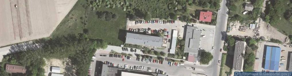 Zdjęcie satelitarne Uniwersytet Rolniczy im. Hugona Kołłątaja