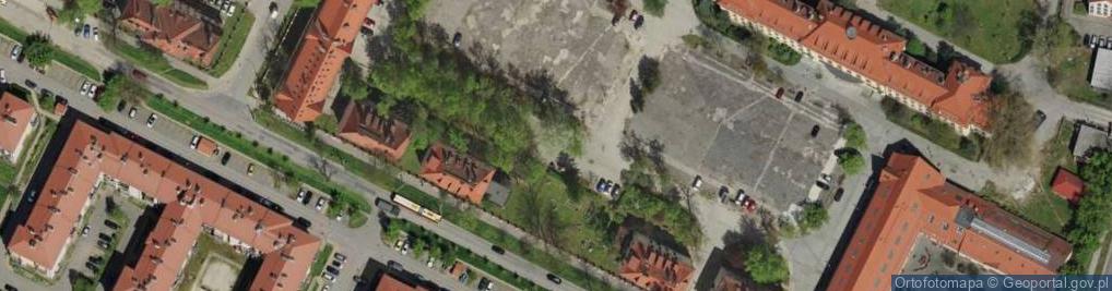 Zdjęcie satelitarne Uniwersytet Wrocławski, Wydział Nauk Społecznych
