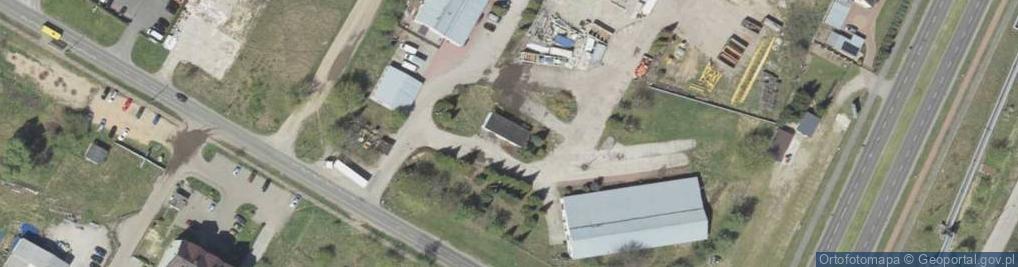 Zdjęcie satelitarne Wyższa Szkoła Ekonomiczno-Społeczna w Ostrołęce
