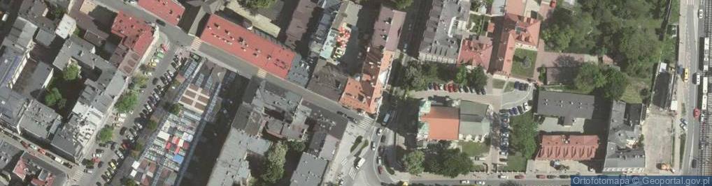 Zdjęcie satelitarne Wyższa Szkoła Europejska im. ks. Józefa Tischnera