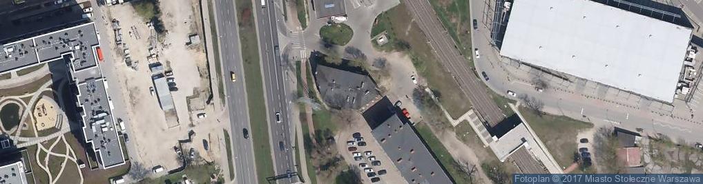Zdjęcie satelitarne Wyższa Szkoła Gospodarowania Nieruchomościami