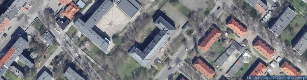 Zdjęcie satelitarne Wyższa Szkoła Informatyki