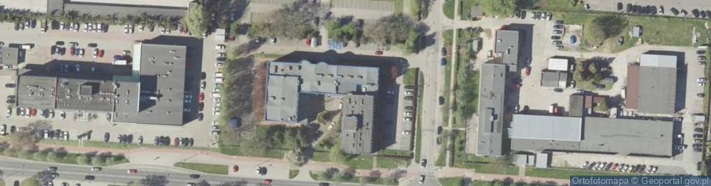 Zdjęcie satelitarne Wyższa Szkoła Przedsiębiorczości i Administracji