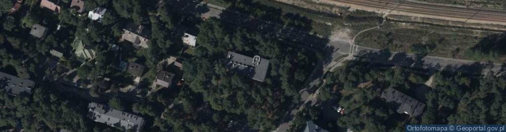 Zdjęcie satelitarne Wyższa Szkoła Przedsiębiorczości i Nauk Spoełcznych w Otwocku