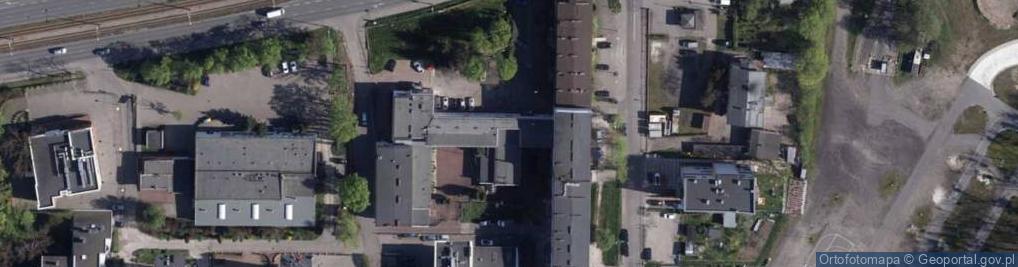 Zdjęcie satelitarne Wyższa Szkoła Środowiska