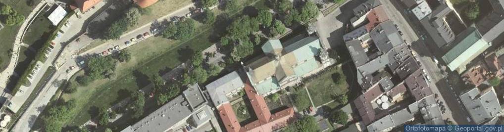 Zdjęcie satelitarne Wyższe Seminarium Duchowne Diecezji Sosnowieckiej