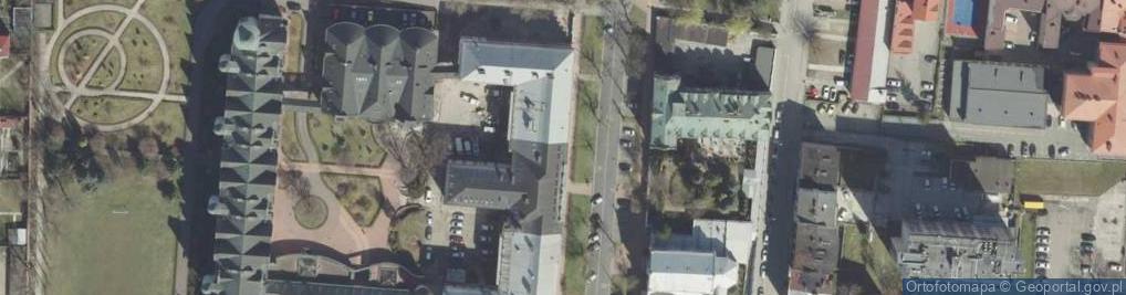 Zdjęcie satelitarne Wyższe Seminarium Duchowne Diecezji Tarnowskiej