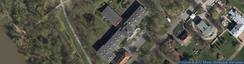 Zdjęcie satelitarne Wyższe Seminarium Duchowne Diecezji Warszawsko-Praskiej