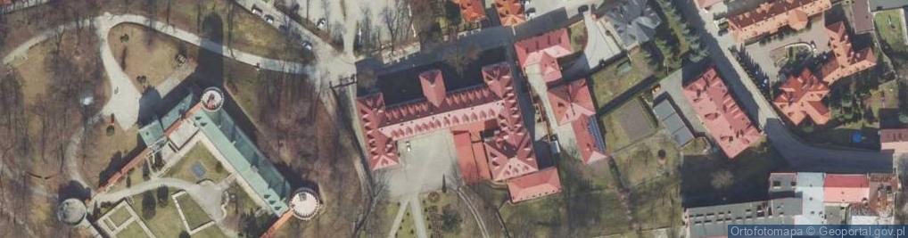 Zdjęcie satelitarne Wyższe Seminarium Duchowne w Przemyślu