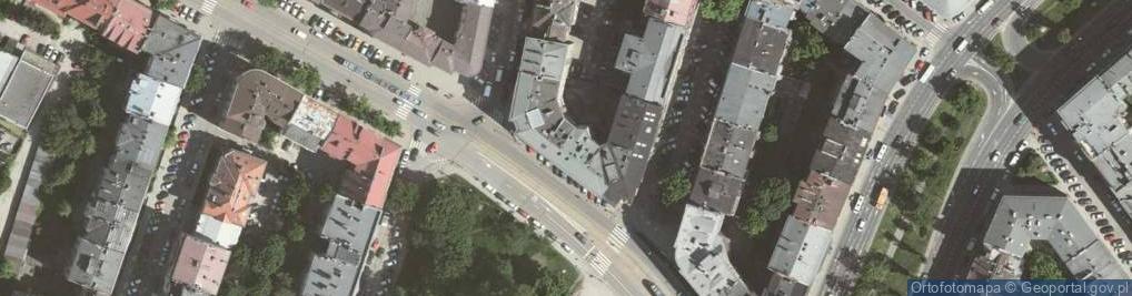Zdjęcie satelitarne Rada i Zarząd Dzielnicy V Krowodrza