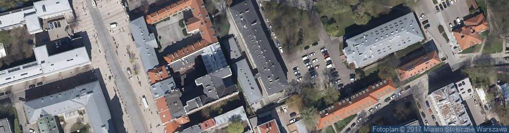Zdjęcie satelitarne Wydział Polonistyki