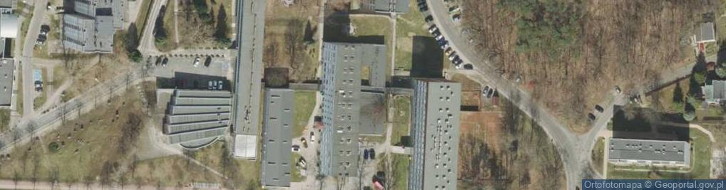 Zdjęcie satelitarne A-5 Wydział Ekonomii i Zarządzania