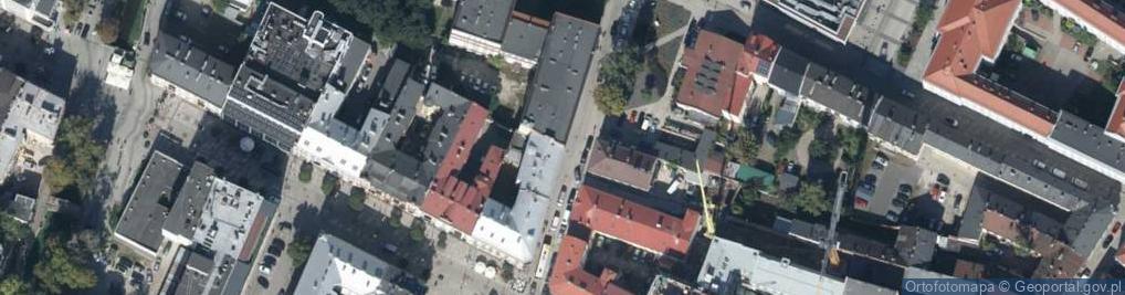 Zdjęcie satelitarne Instytut Bibliotekoznawstwa i Dziennikarstwa