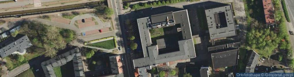 Zdjęcie satelitarne Uniwersytet Ekonomiczny, budynek A