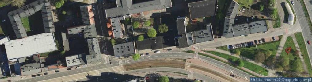 Zdjęcie satelitarne Uniwersytet Ekonomiczny, budynek L