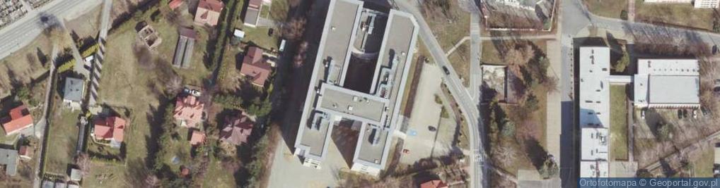Zdjęcie satelitarne Uniwersytet Rzeszowski
