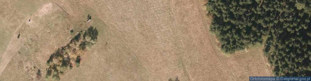 Zdjęcie satelitarne Uroczysko Hala pod Klinem