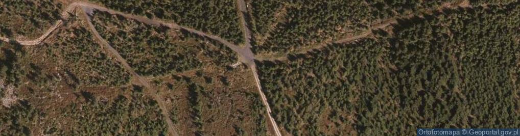 Zdjęcie satelitarne Uroczysko Stóg Izerski