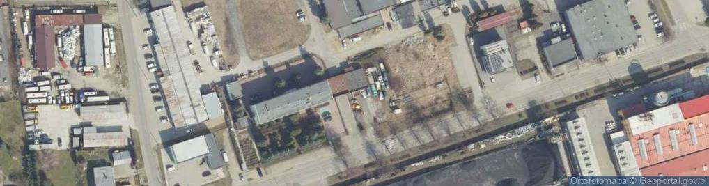 Zdjęcie satelitarne Delegatura UCS w Krośnie