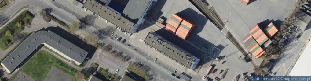 Zdjęcie satelitarne Oddział Celny Nabrzeże Bułgarskie w Gdyni