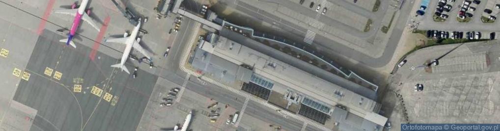 Zdjęcie satelitarne Oddział Celny Port Lotniczy Gdańsk-Rębiechowo