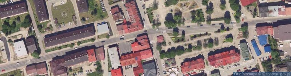 Zdjęcie satelitarne Oddział Celny w Krościenku