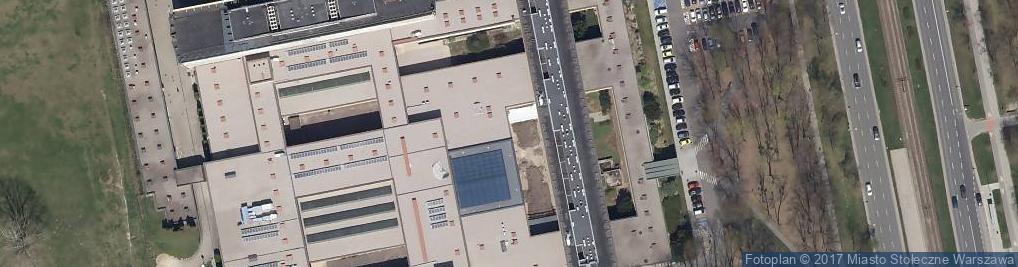 Zdjęcie satelitarne Biblioteka Narodowa