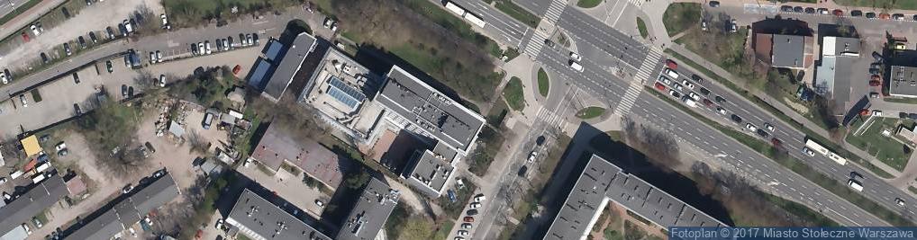 Zdjęcie satelitarne Urząd Dozoru Technicznego Centrala