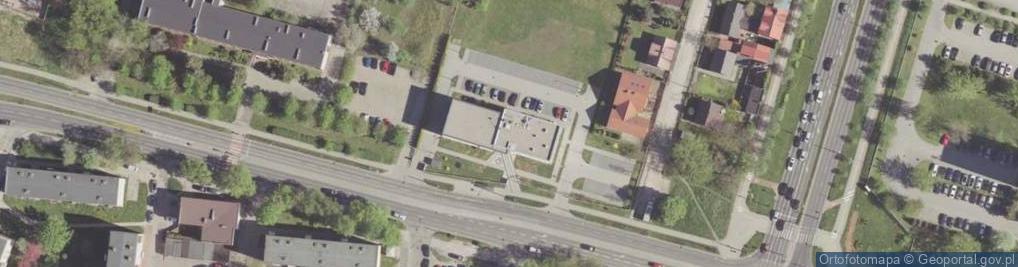 Zdjęcie satelitarne Urząd Dozoru Technicznego Oddział w Radomiu