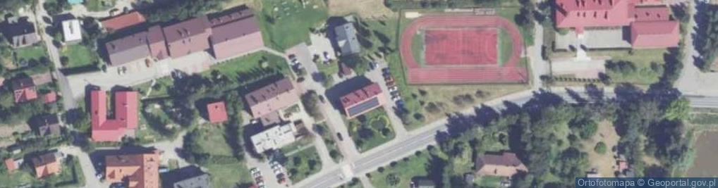 Zdjęcie satelitarne UG Budzów