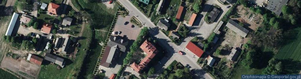 Zdjęcie satelitarne Urząd Gminy Abramów