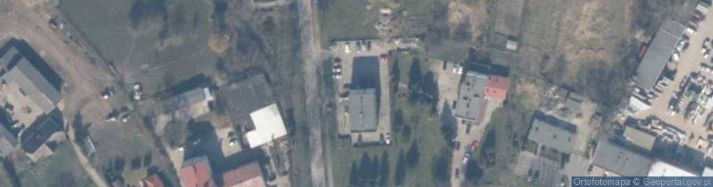 Zdjęcie satelitarne Urząd Gminy Będzino