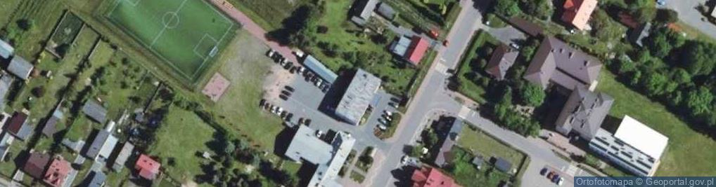 Zdjęcie satelitarne Urząd Gminy Brańszczyk