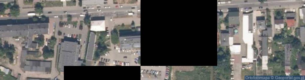 Zdjęcie satelitarne Urząd Gminy Brzeziny