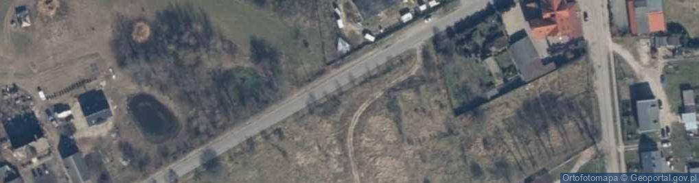 Zdjęcie satelitarne Urząd Gminy Brzeżno