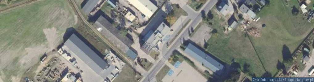 Zdjęcie satelitarne Urząd Gminy Budzyń