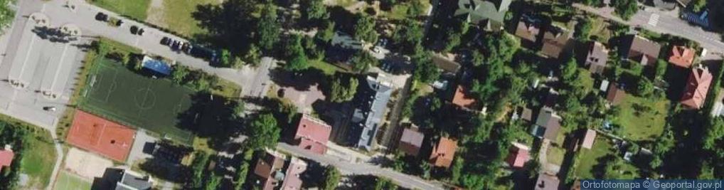 Zdjęcie satelitarne Urząd Gminy Celestynów
