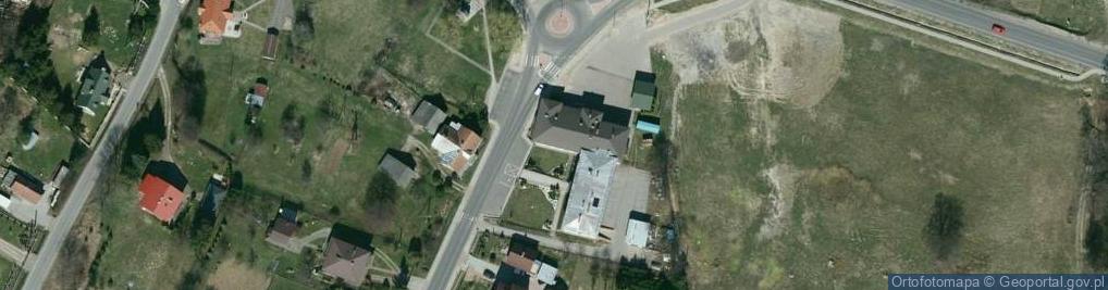 Zdjęcie satelitarne Urząd Gminy Chorkówka