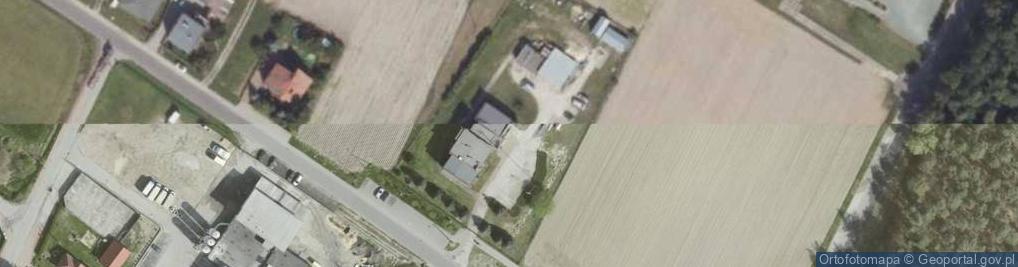 Zdjęcie satelitarne Urząd Gminy Cieszków